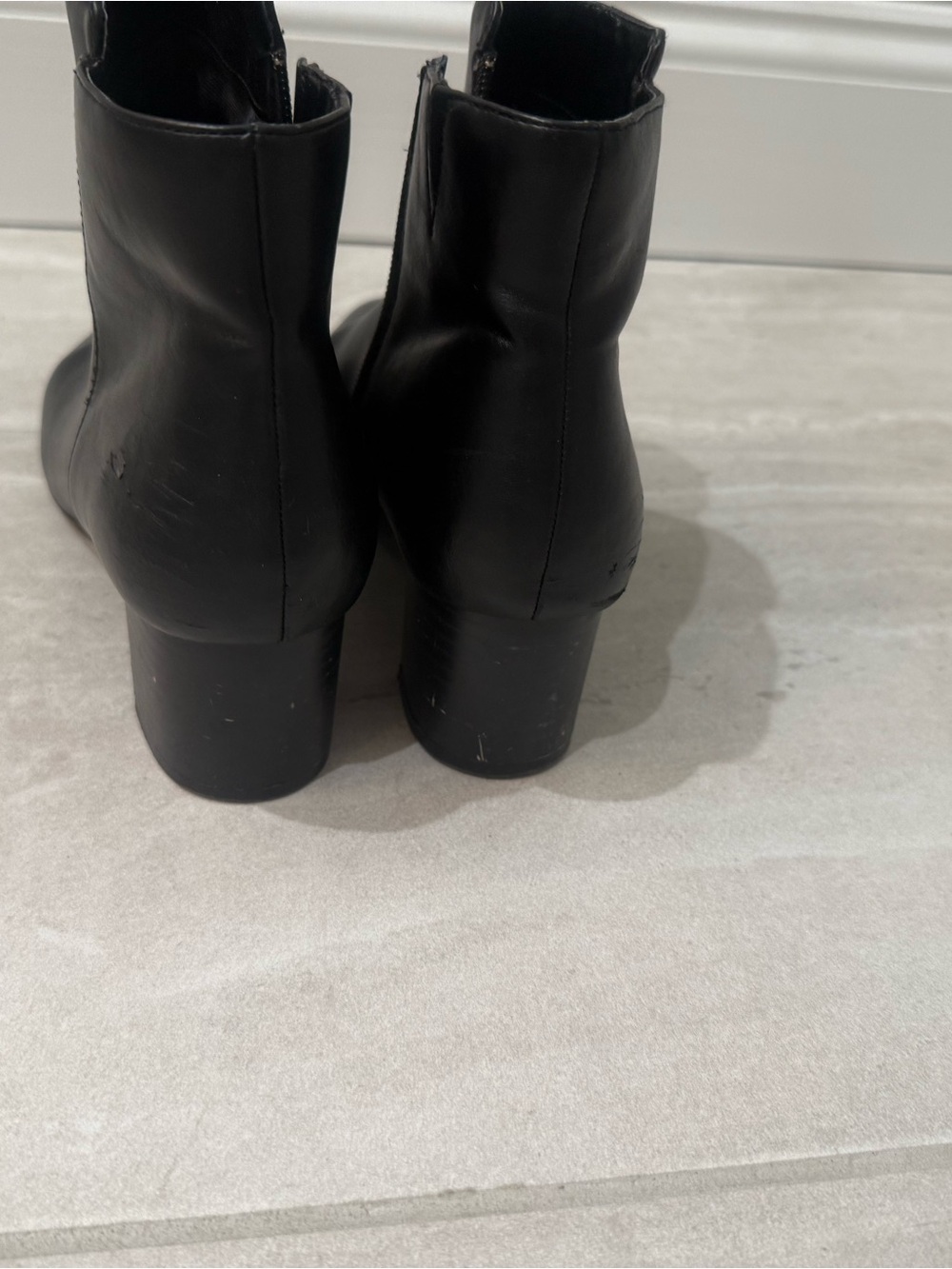 Rockport Black Pointed Toe Ankle Booties - Picture 3 of 5